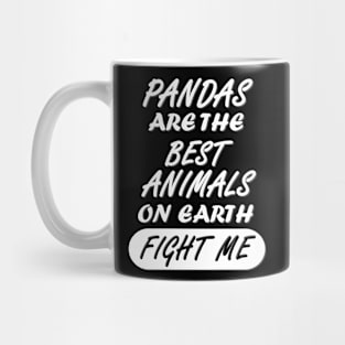 Cute Panda Bears Eucalyptus Quote Women Girls Mug